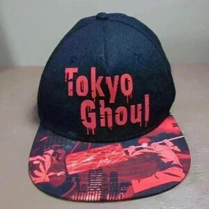 TOKYO GHOUL Snapback Cap  Japanese Dark Fantasy Manga Graphic Anime Hat Lid